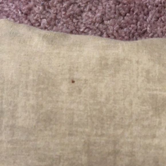 2 colored fitted full sheets- tan and snowflake- preowned - Picture 6 of 8